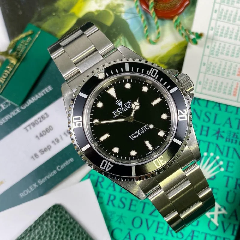 Women's Rolex Italian Made Style Watches-Rolex Submariner 14060 (1996)