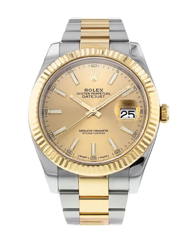 Rolex Yacht-Master 42 vs Submariner size comparison -Rolex Datejust 41 Mens Watch