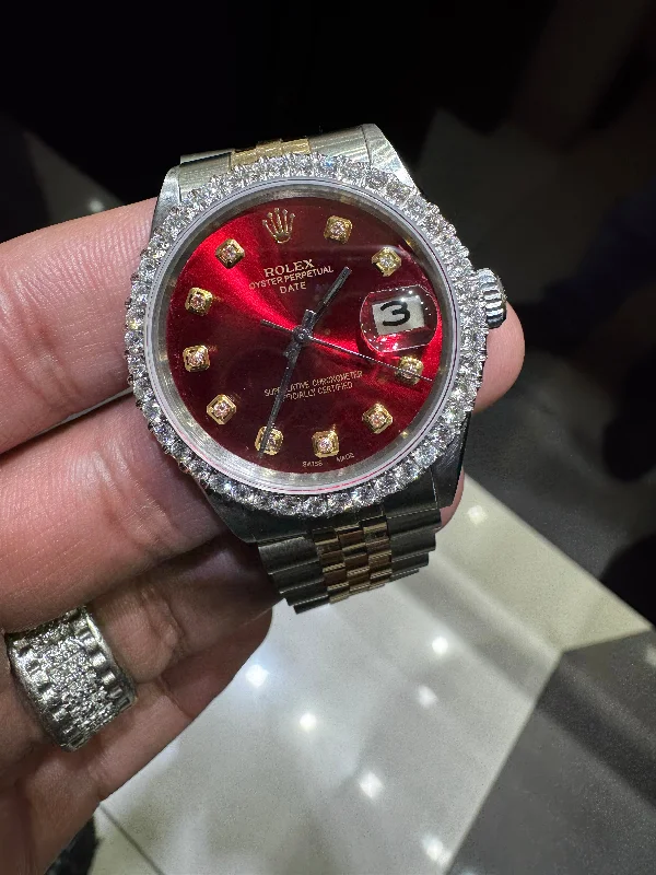 men's Rolex watches with GMT function -​Rolex Date | Stainless Steel | 34 mm