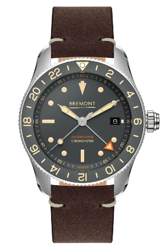 Men's Stylish Design Dress Watches for Fashion Forward-Bremont Supermarine S302 GMT Limited Edition