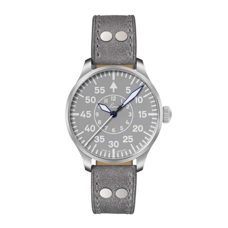 Pilot Watches for Men with European Made Sophistication-Pilot Basic Aachen Grau 39 862162