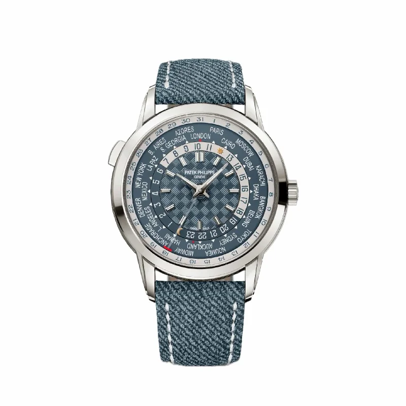 Men's Patek Philippe Watches for Customization Options-Patek Philippe Complications 5330G-001 World Time Date White Gold (2024)