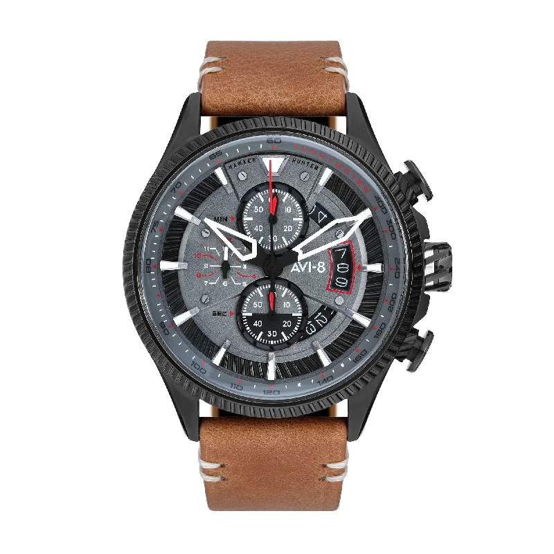 Men's Chronograph Watches with Heart Rate Monitoring-Hawker Hunter Avon Chronograph AV-4064-03