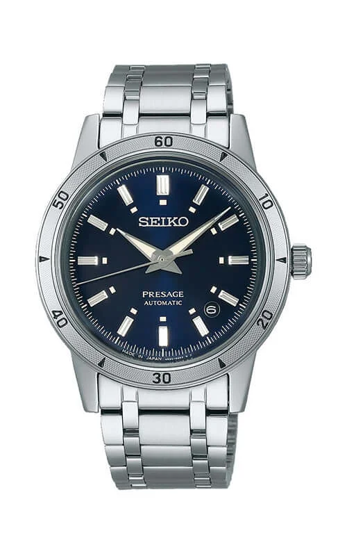 Men's Seiko Stylish Style Watches-Seiko Presage Style 60s Watch SRPL07J1