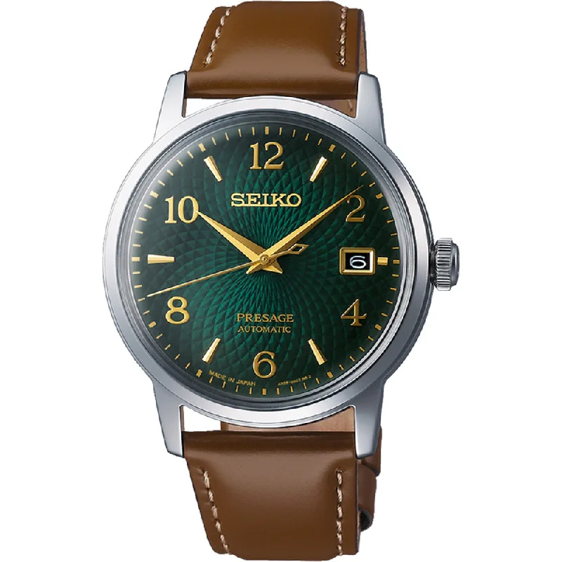 Men's Seiko Designer Style Watches-Seiko Presage Cocktail Mojito SRPE45J