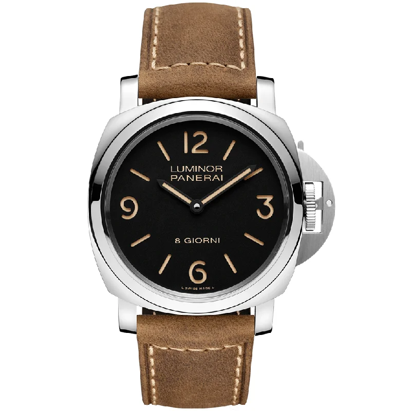 Women's Military Watches with Altimeter Calibration-Luminor 8 Giorni PAM00914