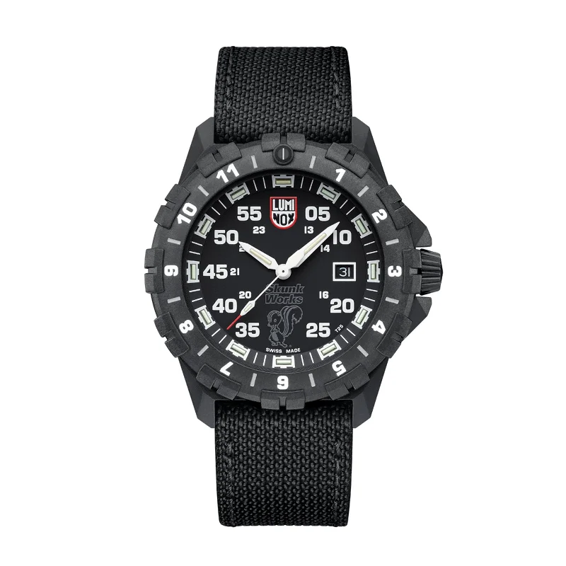 Pilot Watches for Men with High Contrast Display-F-117 Nighthawk x Skunk Works Heritage Pilot Watch XA.6442.H.SET