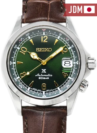 Men's Seiko Chronograph Watches-Prospex Alpinist Green Ref. SBDC091