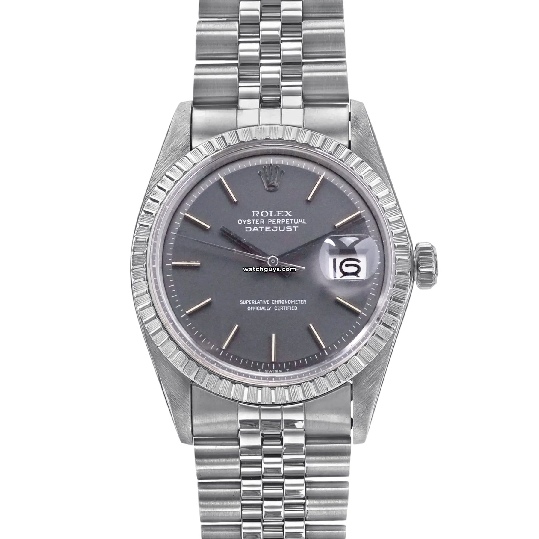 Women's Rolex Gift Watches for Her-Rolex Datejust 1601 Stainless Steel