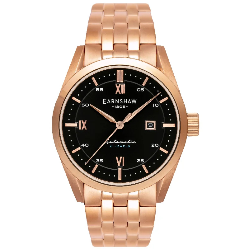 Men's Vintage Design Dress Watches for Retro Charm-Thomas Earnshaw Precisto Watch ES-8811-55
