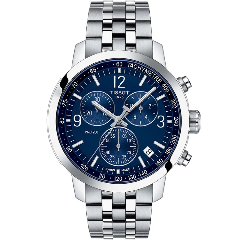 Men's Quartz Watches for Customization-TISSOT, PRC 200 CHRONOGRAPH