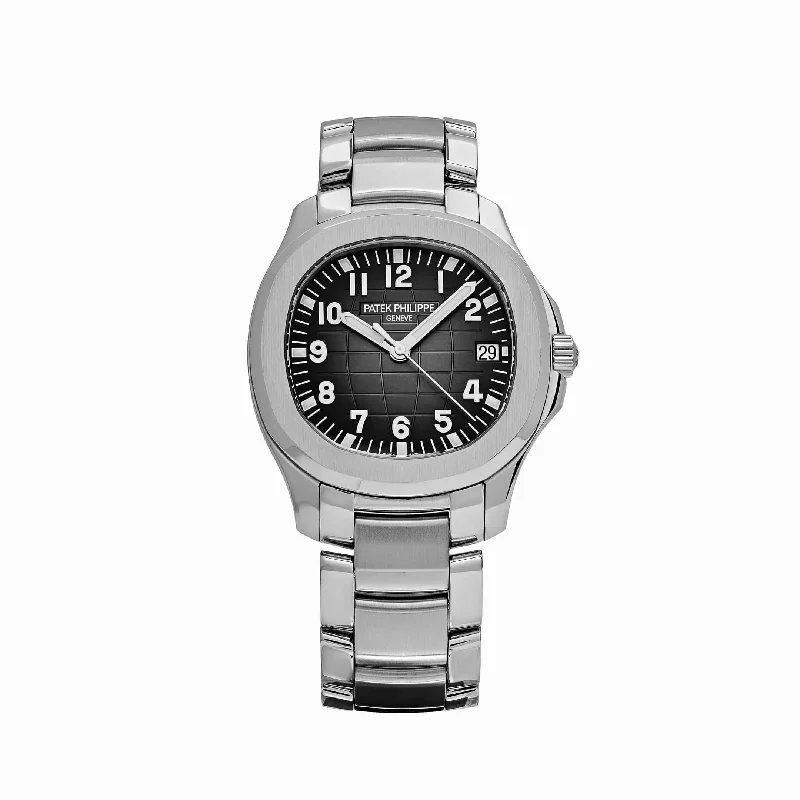Men's Patek Philippe Watches with Aviation Theme-Patek Philippe Aquanaut 5167/1A-001 Selfwinding Stainless Steel Black Dial (2024)