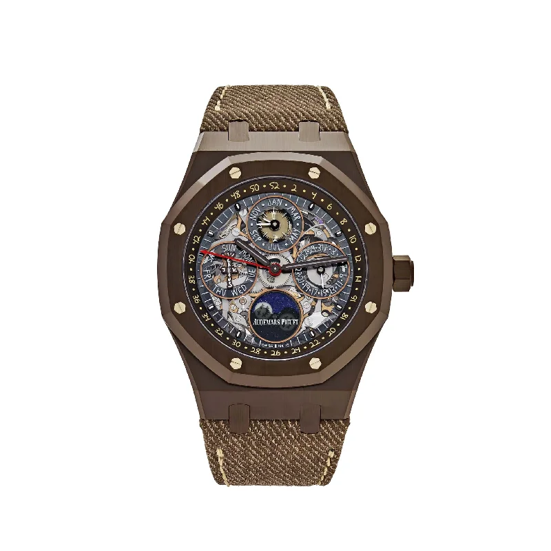 Men's Audemars Piguet Autumn Style Watches-Audemars Piguet Royal Oak 26585CM.OO.D301VE.01 Travis Scott 'Cactus Jack' Perpetual Calendar Limited Edition
