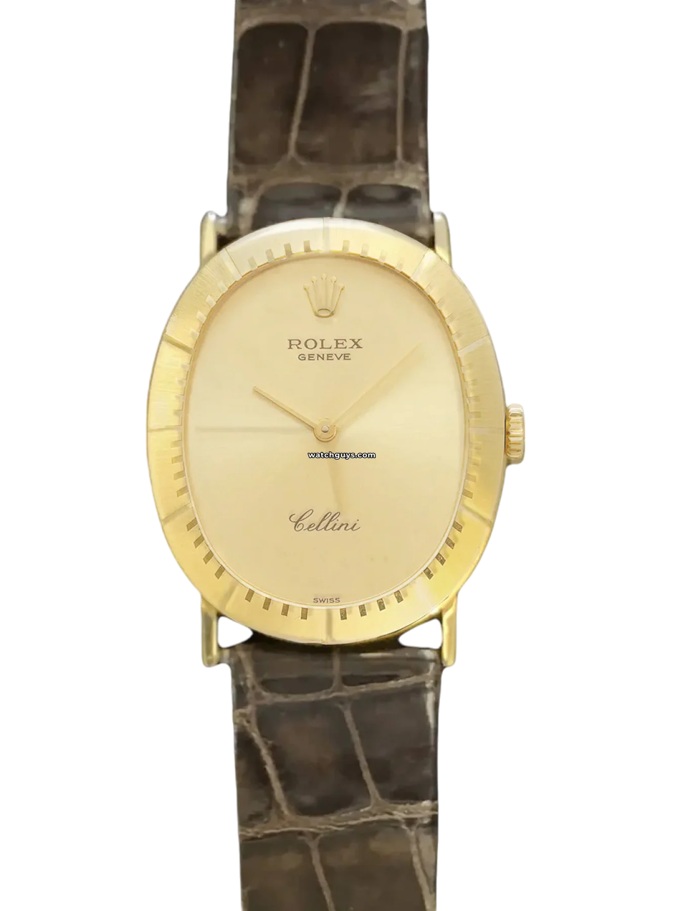 Women's Rolex New Year's Eve Watches-Rolex Cellini 4056 Champagne Dial