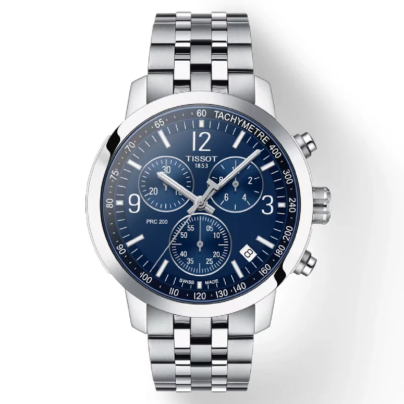 Women's Heritage Watches for Modern Design-Tissot T-Sport Blue Dial Men 43mm
