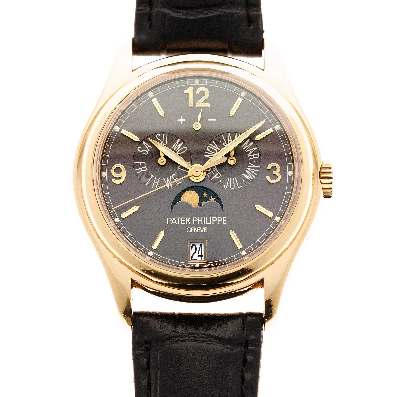 Men's Patek Philippe Watches for Navigation Instruments-Patek Philippe Yellow Gold Annual Calendar Ref. 5146