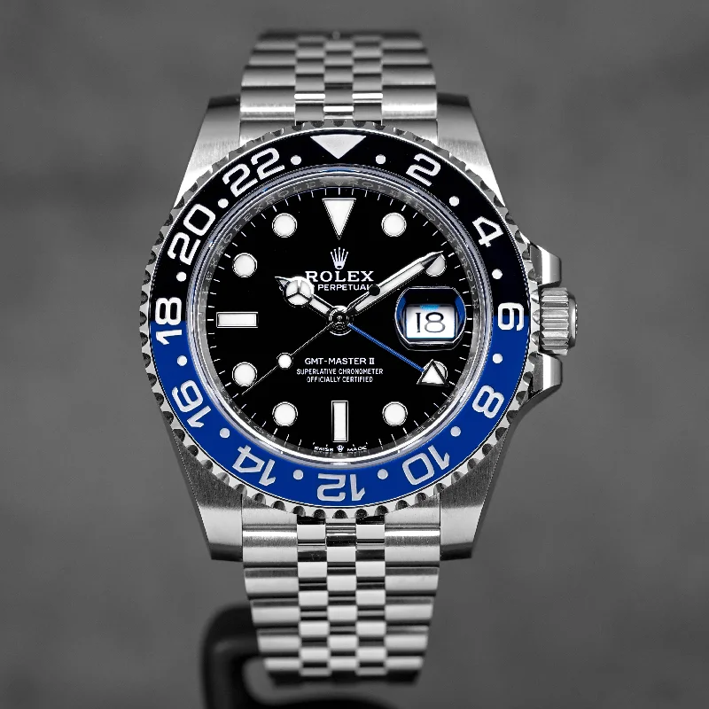 men's Rolex watches with skeleton dial -​GMT MASTER-II BATGIRL (2024)