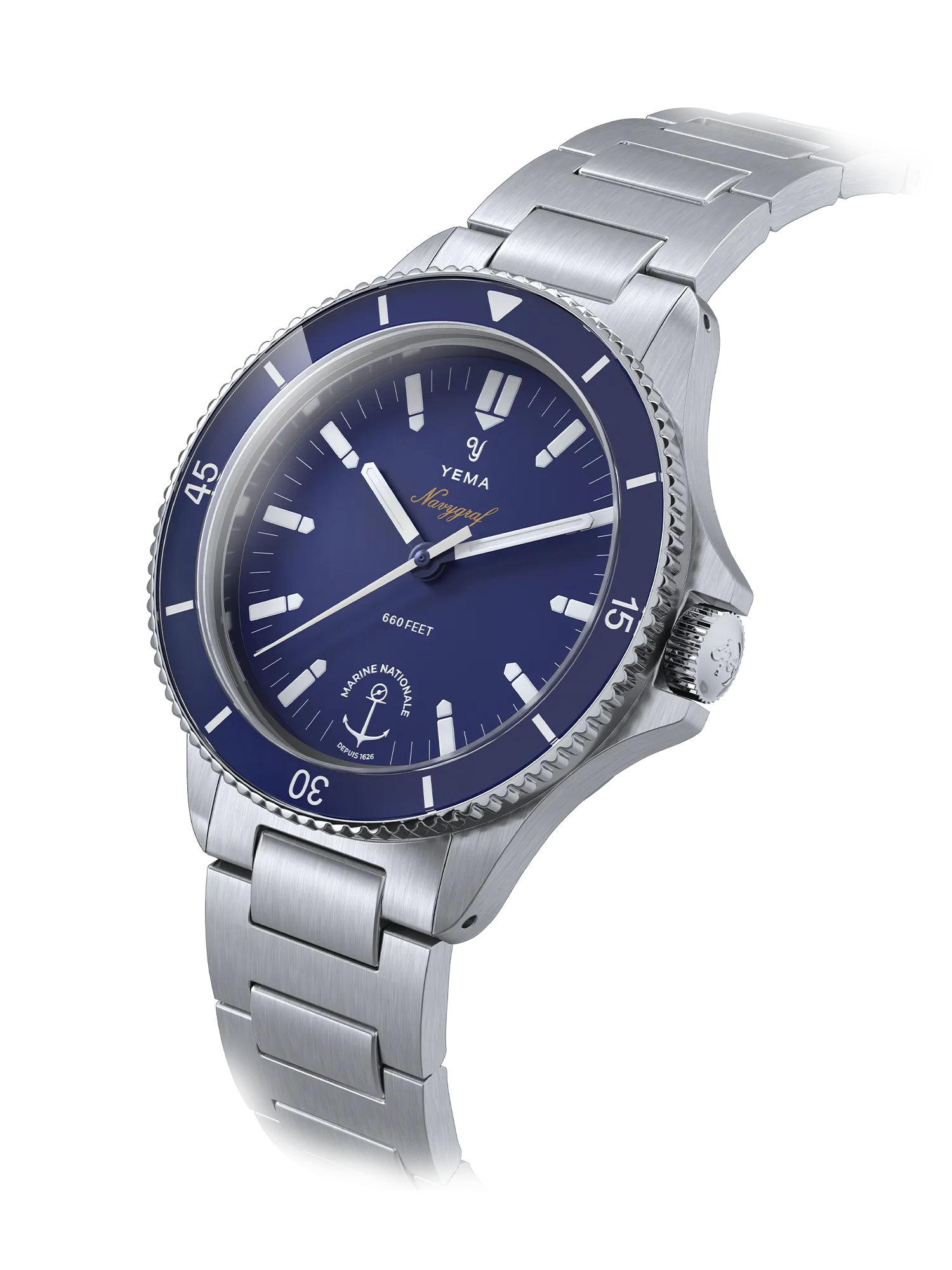 Women's Military Watches for High-End Collectors-Navygraf Marine Nationale Quartz