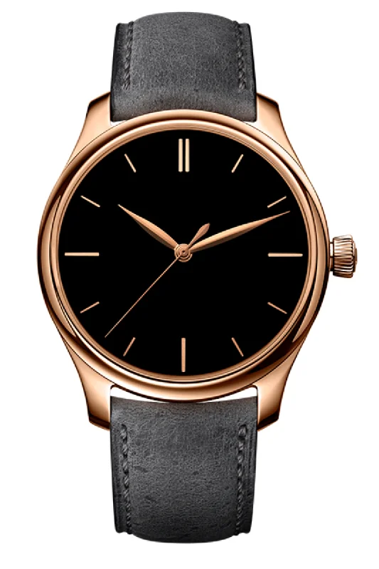 Men's Large Size Design Dress Watches for Big Wrist-H. Moser & Cie Endeavour Centre Seconds Vantablack 1200-0411