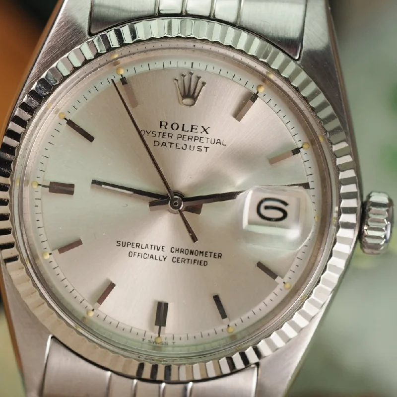 Women's Rolex Seasonal Design Watches-Rolex Datejust 1603 (1968)