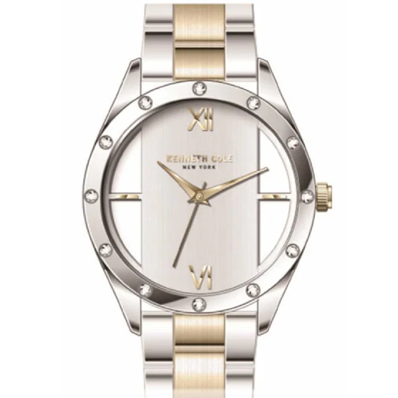 Men's Quartz Watches for Workouts-KENNETH COLE, MODERN CLASSIC TRANSPARENCY