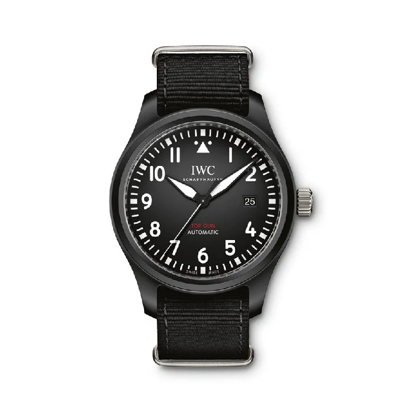 Women's Pilot Watches with Heart Rate Monitoring-Pilot’s Watch Automatic Top Gun IW326901