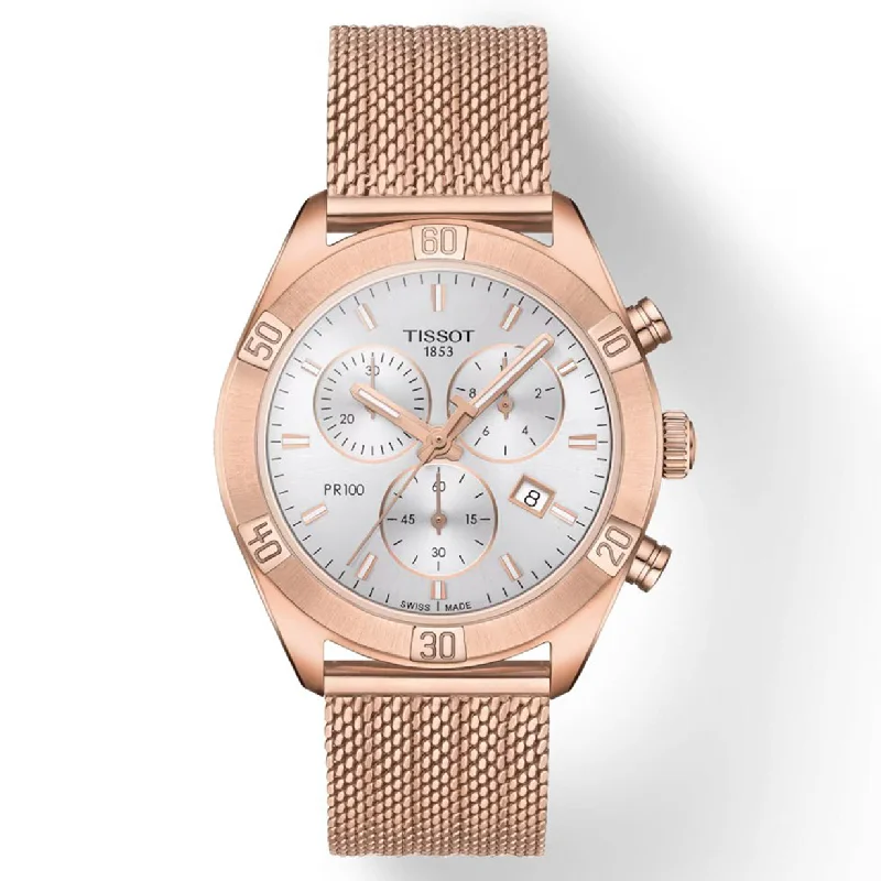 Women's Heritage Watches with Barometer Calibration-Tissot T-Classic Silver Dial Women 38mm