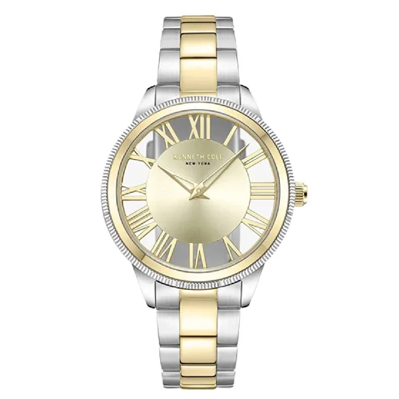 Men's Quartz Watches with Advanced Materials-KENNETH COLE, MODERN CLASSIC TRANSPARENCY