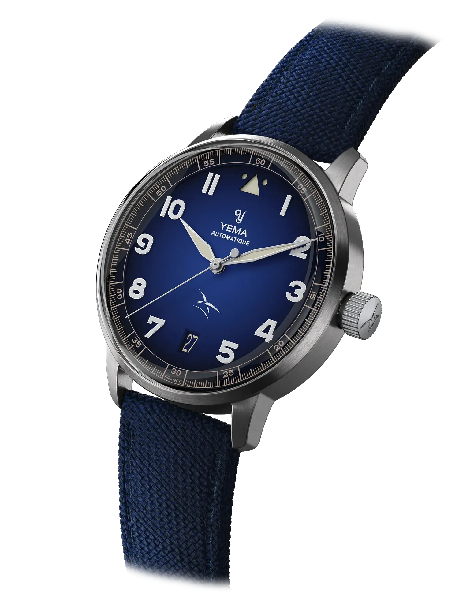 Women's Military Watches with Smart Features-Flygraf Flieger French Air Force