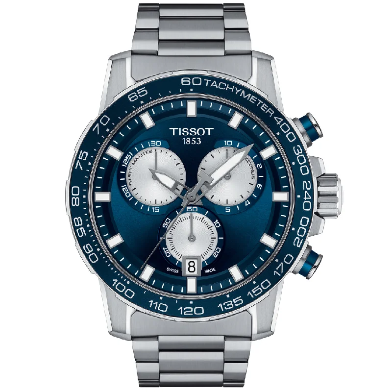 Men's Quartz Watches with Compass Calibration-TISSOT, SUPERSPORT CHRONO