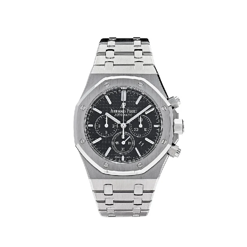 Men's Audemars Piguet Office Wear Style Watches-Audemars Piguet Royal Oak 26320ST.OO.1220ST.01 Chronograph Stainless Steel Black Dial