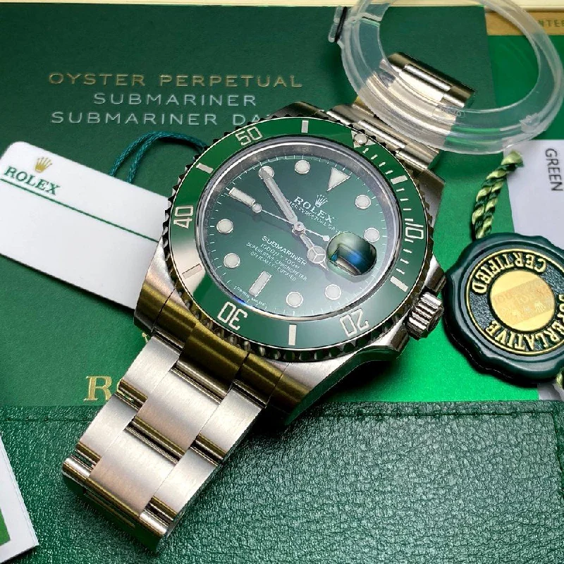 Women's Rolex Autumn Design Watches-Rolex Submariner 116610LV Hulk (2019)