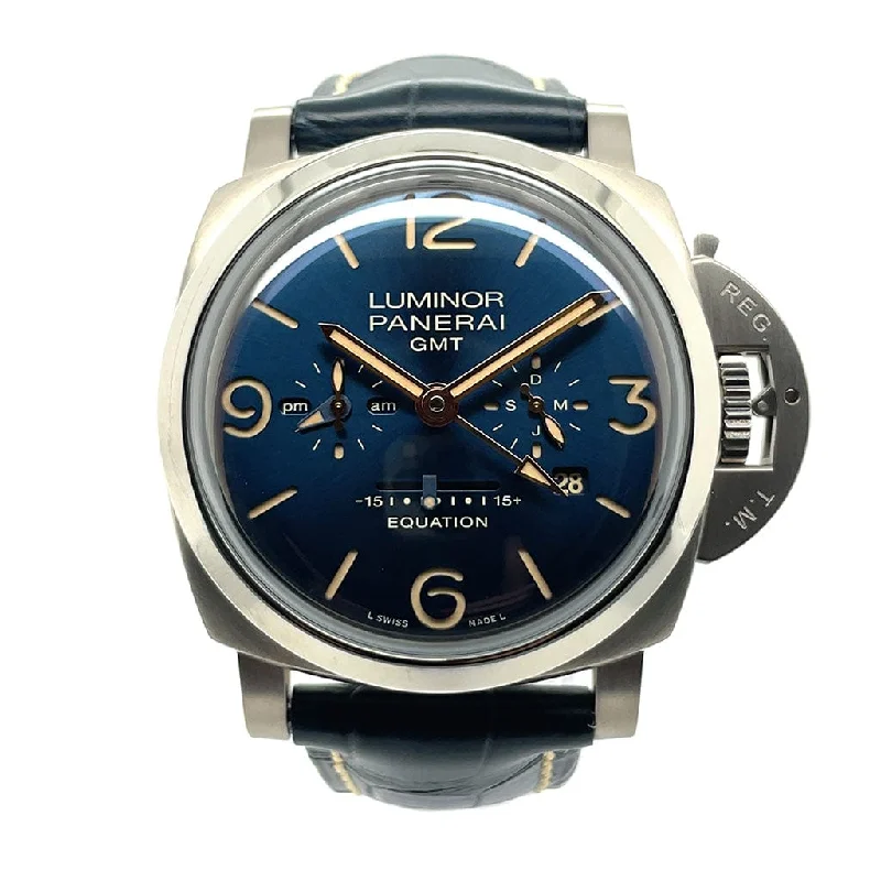 Women's Military Watches for High-End Collectors-Panerai Luminor Equation Of Time PAM00670 - 47mm - Certified Pre-Owned