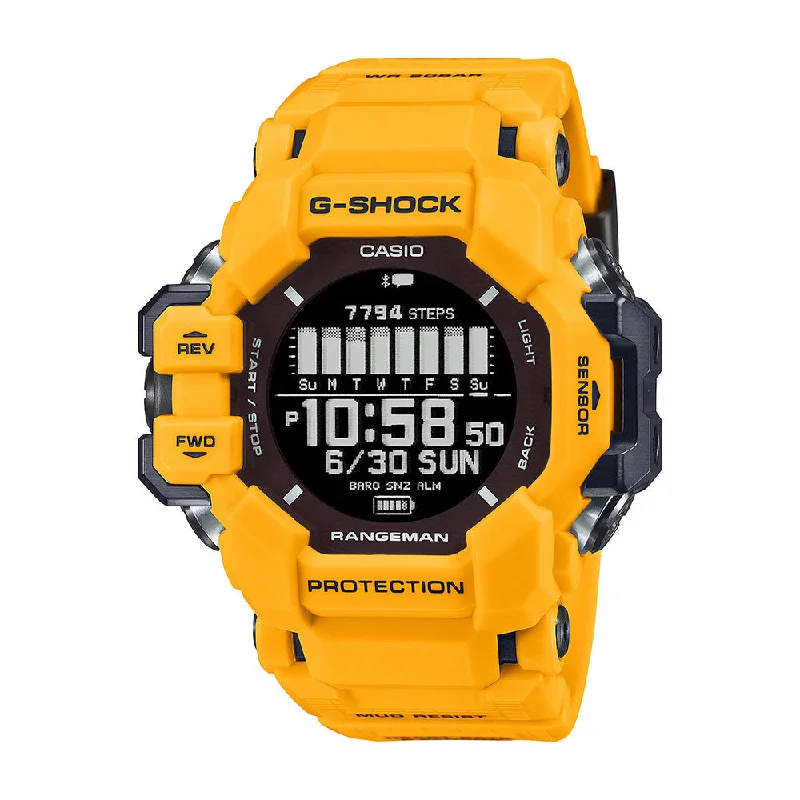 Men's Digital Watches with Vintage Inspiration-Casio Casio G-Shock (Gpr-H1000-9Dr) Digital 53.2mm Resin Band Men's Digital Watches with Vintage Inspiration-Casio Casio G-Shock (Gpr-H1000-9Dr) Digital 53.2mm Resin Band