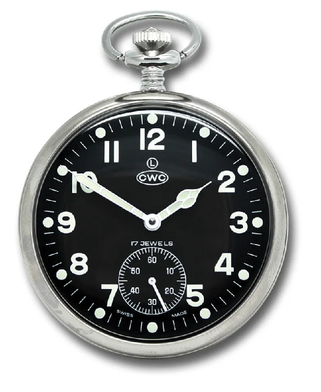 Men's Military Watches for Global Security-CWC Mechanical Pocket Watch