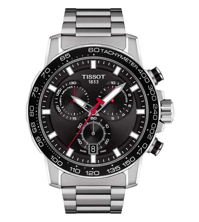 Men's Chronograph Watches for Temperature Monitoring-Tissot T-Sport Supersport Chrono T1256171105100 Watch for Men