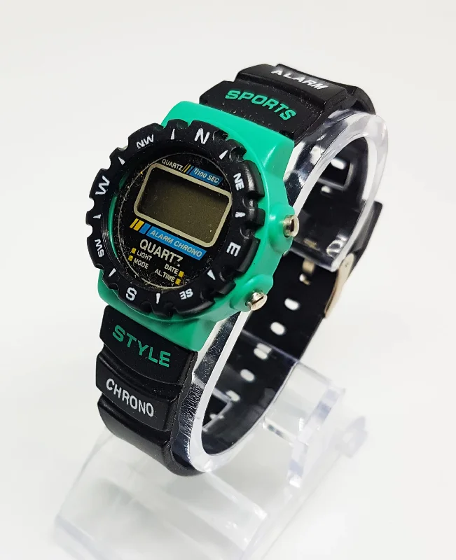 Women's Pilot Watches with Pilot's Watch Design-Sports Alarm Chronograph Watch | LCD Digital Sportswatch Women's Pilot Watches with Pilot's Watch Design-Sports Alarm Chronograph Watch | LCD Digital Sportswatch