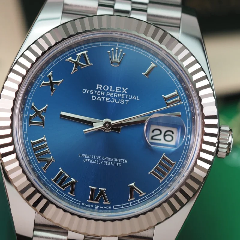 Women's Rolex Anniversary Style Watches-Rolex Datejust 41 126334 (2022)