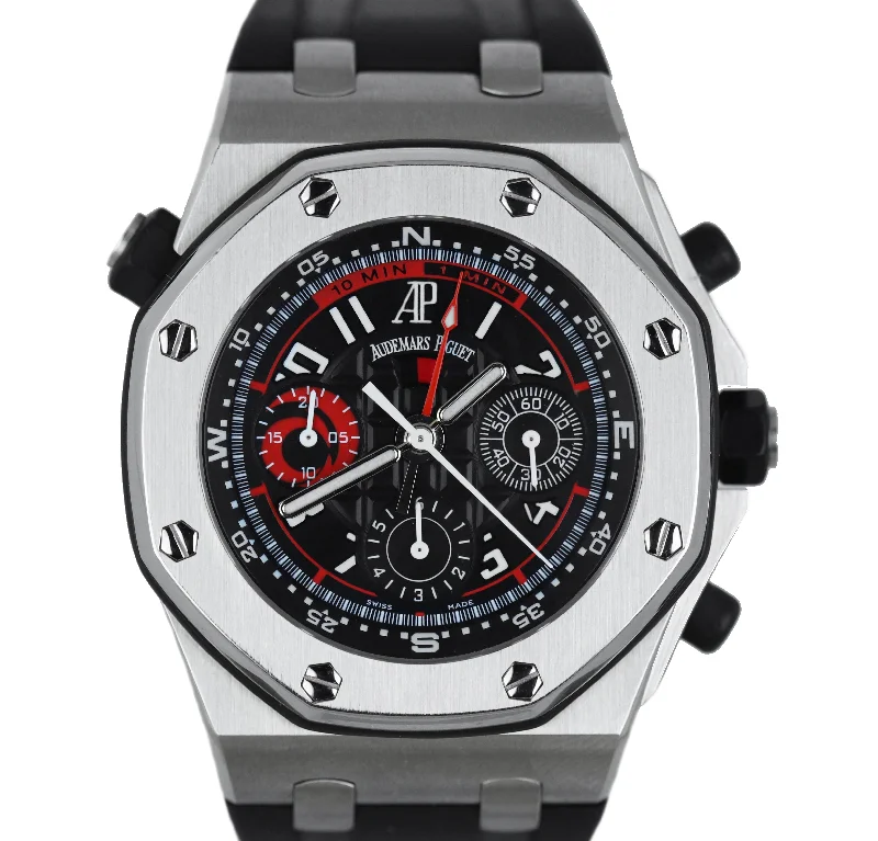 Women's Audemars Piguet Designer Style Watches-MINT Audemars Piguet AP Royal Oak Offshore Alinghi Polaris Stainless 26040 42mm
