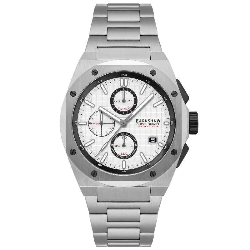 Elegant Dress Watches for Men's Formal Events-Thomas Earnshaw Bessemer Chronograph Watch ES-8254-11