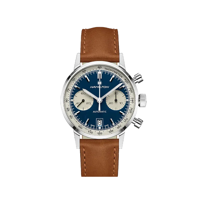 Women's Chronograph Watches with Advanced Materials-Hamilton American Classic Intra-Matic Auto Chrono