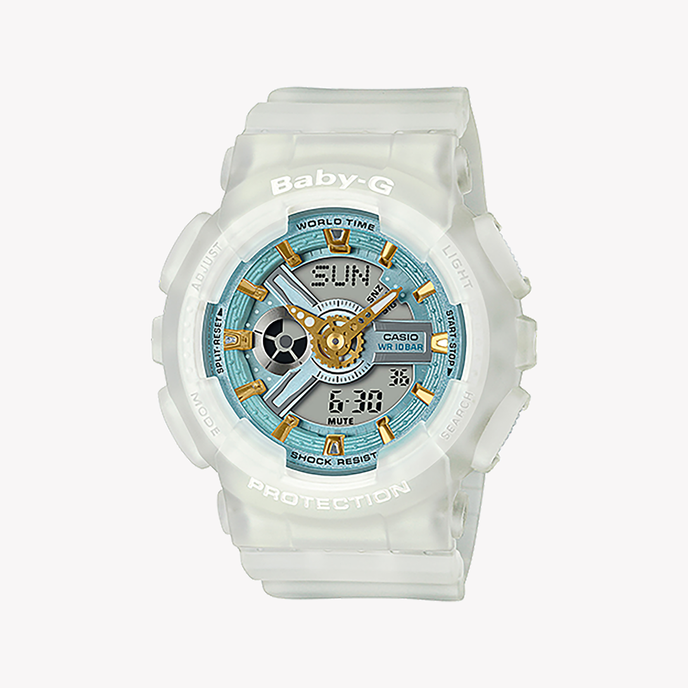 Men's Digital Watches for Customization-BA-110SC-7ADR BABY-G - SPORTY ELEGANCE FOR THE MODERN WOMAN