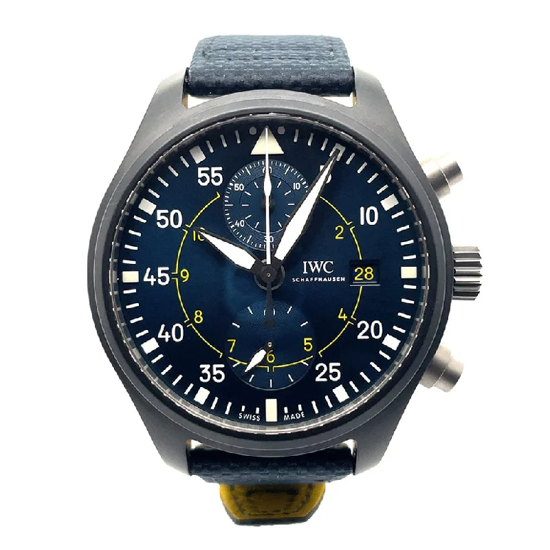 Women's Pilot Watches for Modern Aviation-IWC Blue Angels Pilot's Watch Edition Chronograph IW389008 - Certified Pre-Owned