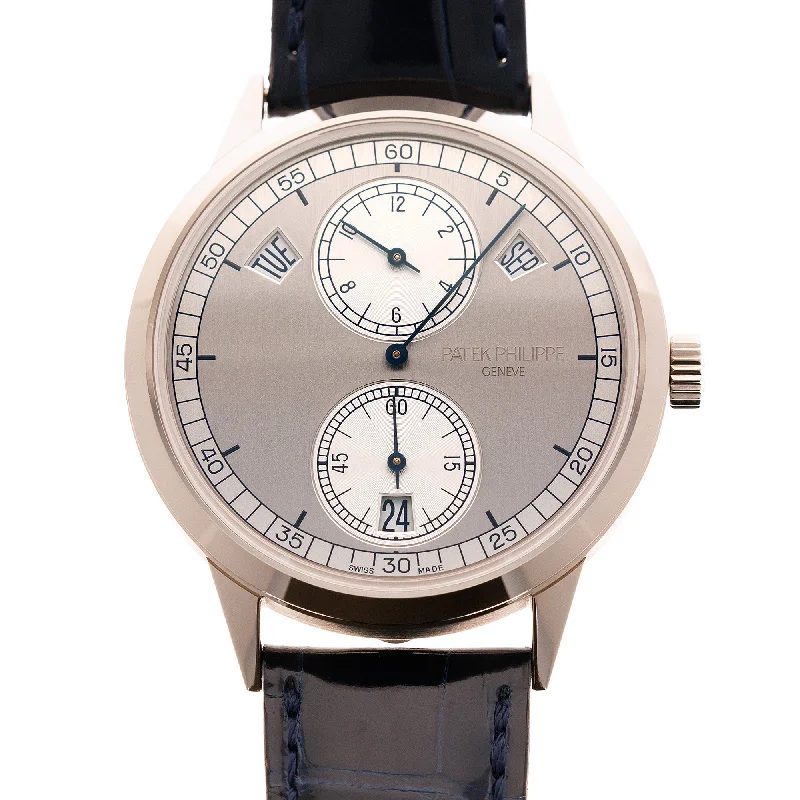 Men's Patek Philippe Watches with Classic Design-Patek Philippe White Gold Annual Calendar Regulator Watch Ref. 5235