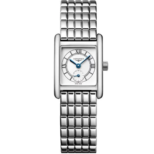 Women's Aviation Watches with Chronograph-Longines Mini Dolcevita White Dial Women 21.5mm