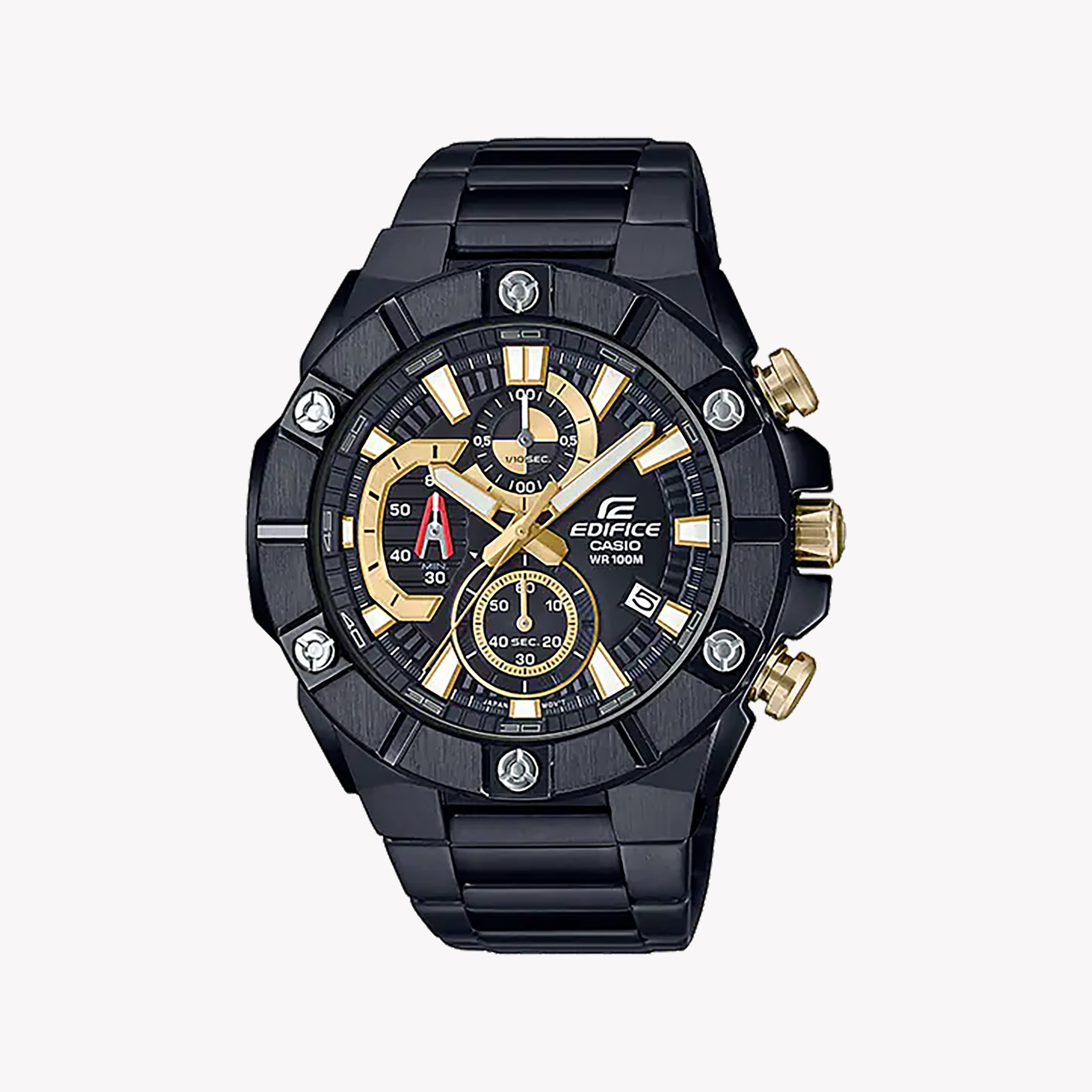 Men's Digital Watches for Technological Innovation-EDIFICE EFR-569DC-1AVUDF - DYNAMIC ELEGANCE MEN'S SPORTY WATCH