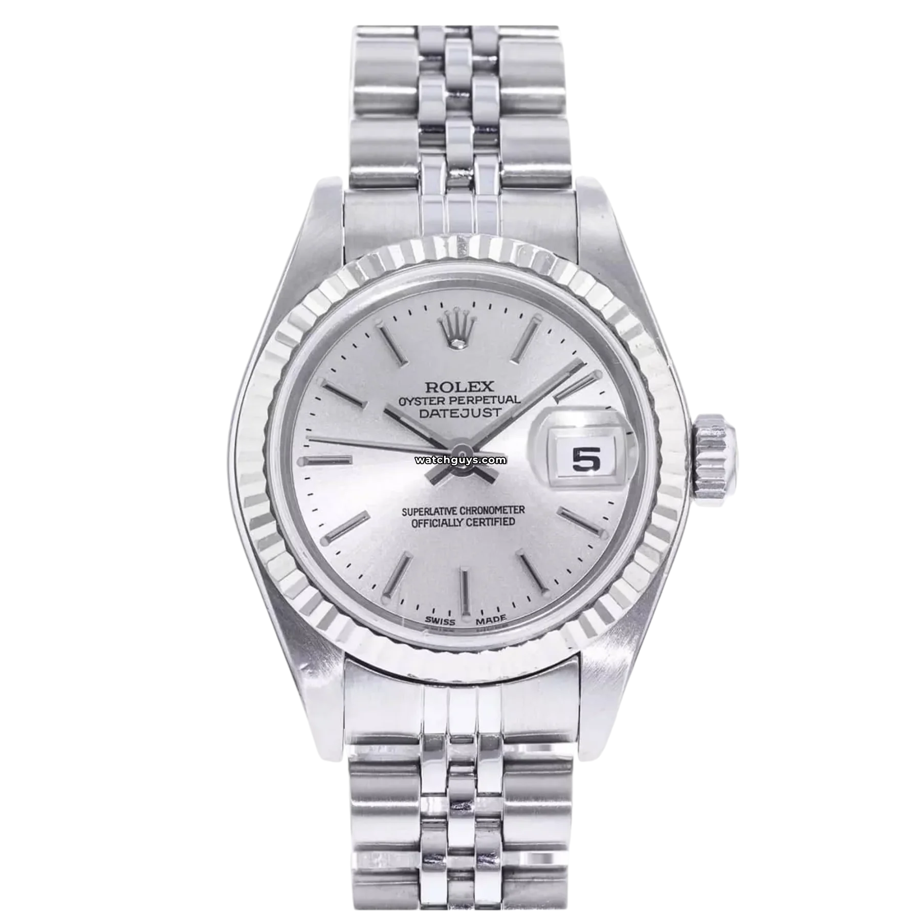 Women's Rolex American Made Watches-Rolex Datejust 79174 Silver Dial