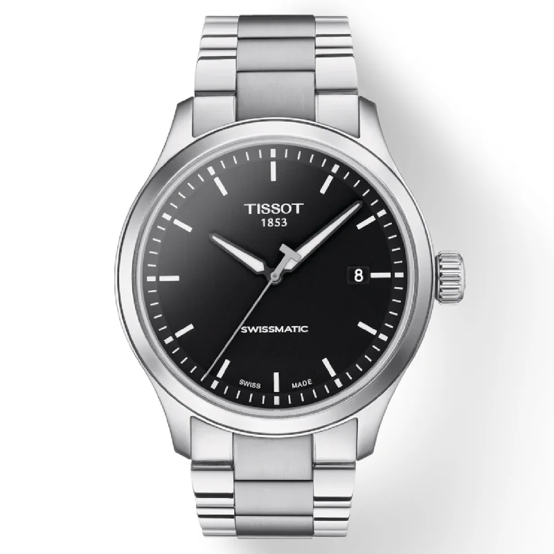 Women's Heritage Watches with Vintage Inspiration-Tissot T-Sport Black Dial Men 43mm