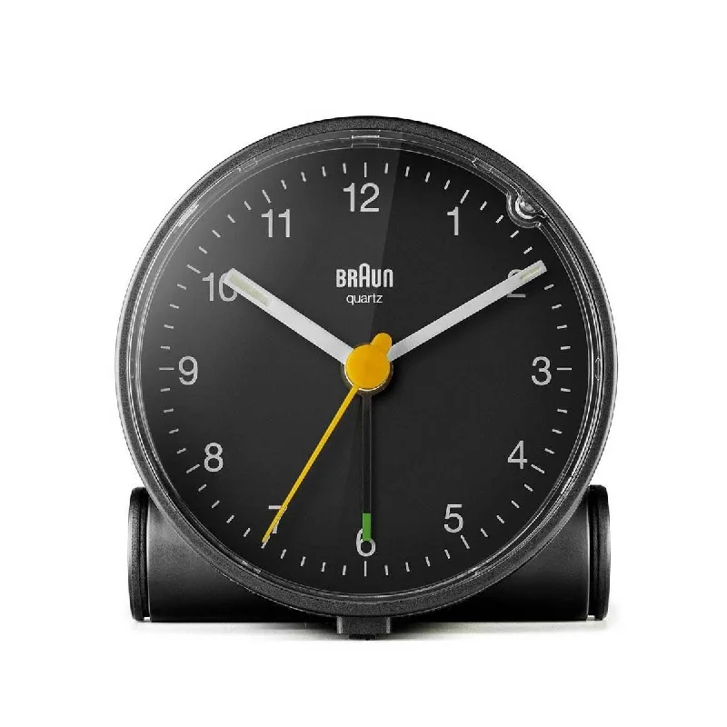Skeleton Clocks for Mechanical Enthusiasts-Braun Classic Analogue Alarm Clock BC01B