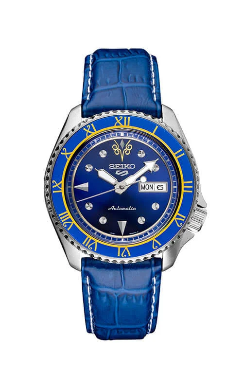 Men's Seiko Date Night Design Watches-SEIKO Day Date SEIKO 5 Street Fighter LTD (SRPF17K1F/SBSA077)